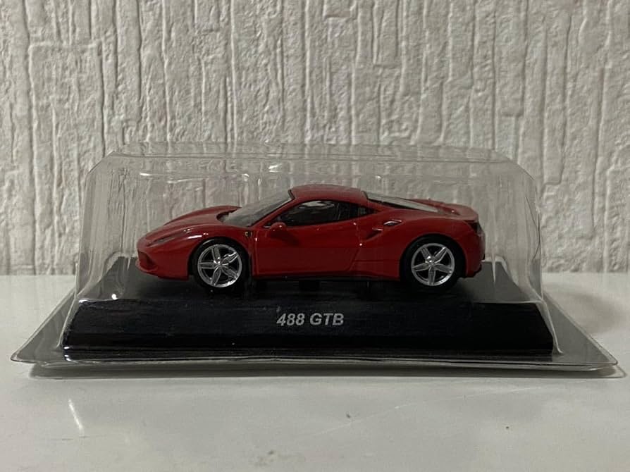 Amazon | 京商 1/64 フェラーリ 488 GTB レッド KYOSHO FERRARI
