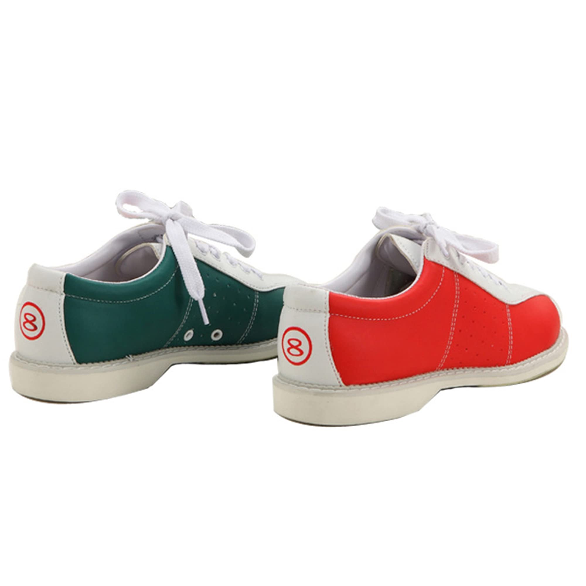 Herren-Bowlingschuhe Anti-Rutsch Bowls Sneakers Leder Bequemes Leichtgewicht