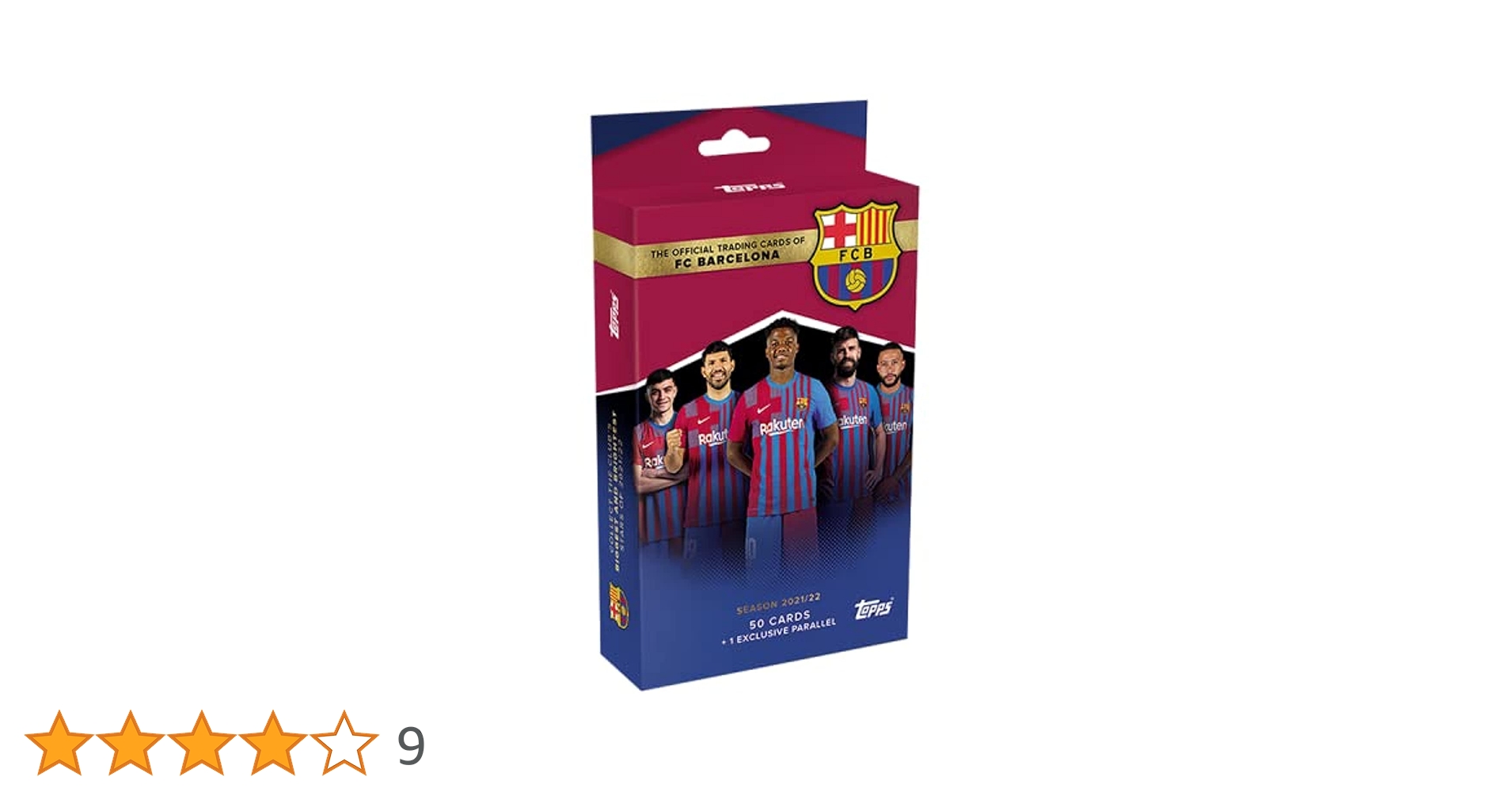 Amazon | 2021/22 Topps FC Barcelona Official Team Set FC