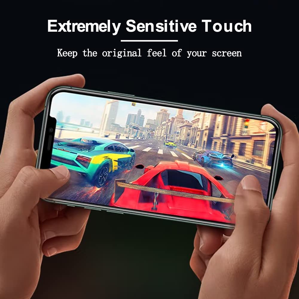 Confezione da 3 pellicole proteggi schermo per iPhone 11 Pro, iPhone XS e iPhone X da 5.8 pollici, compatibile con custodie, chiarezza HD al 99.99%, [ garanzia a vita] [antigraffio] [infrangibile