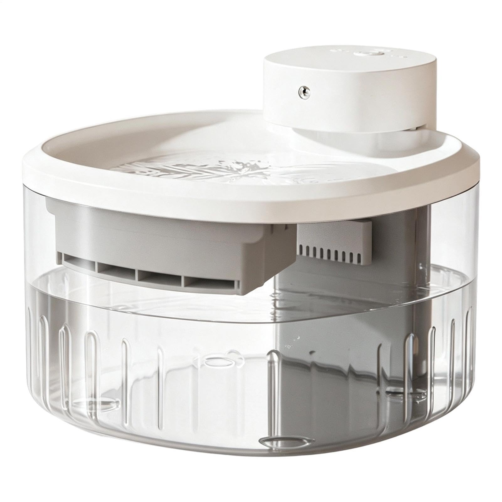 Bebedero para Gatos 9 filtros de Repuesto y Bebedero de Agua silencioso | Dispensador Fuente Agua Gatos en mascotas pequeñas, salón, dormitorio, garaje, jardín y balcón