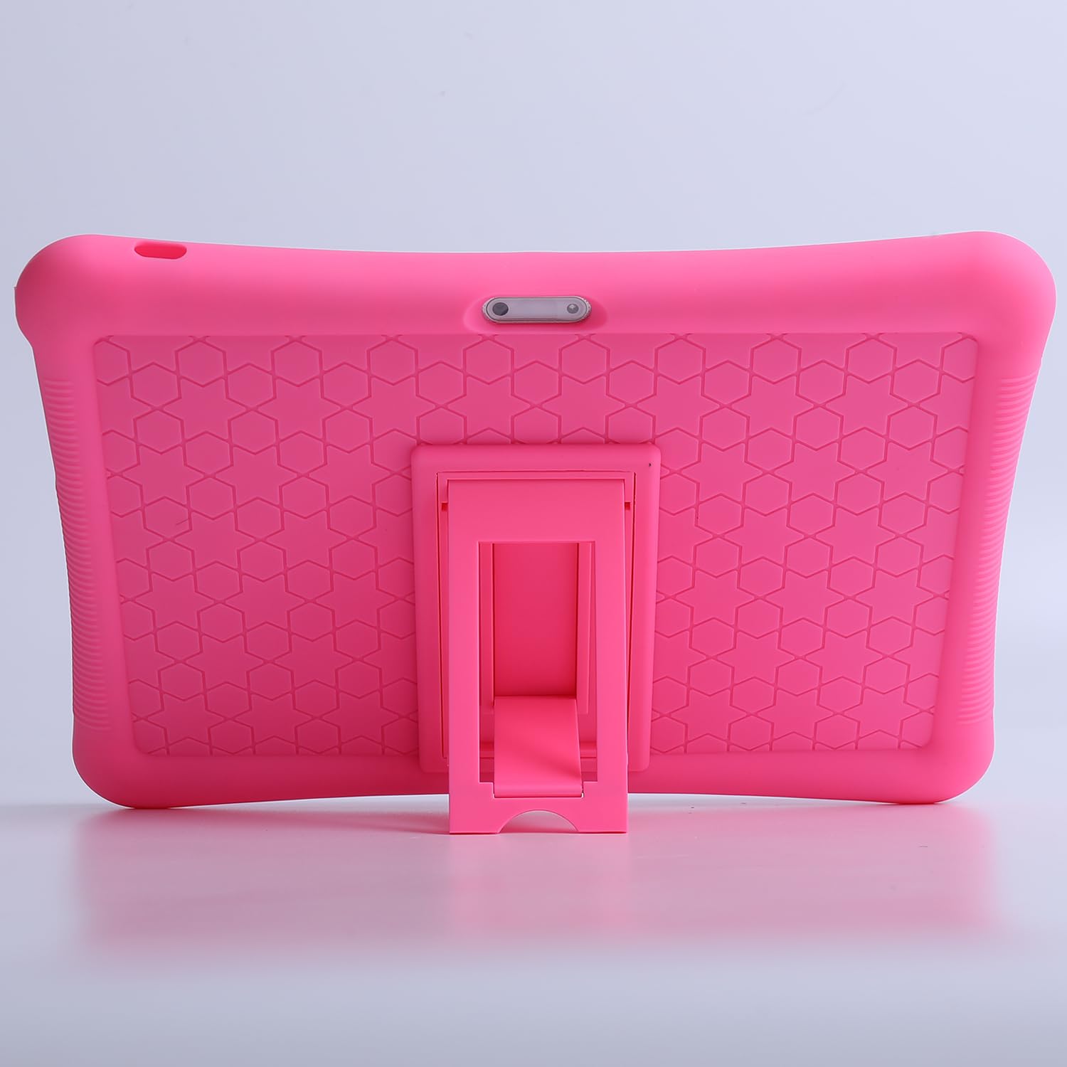 niuniutab Tablet Bambini 10 Pollici,RAM 4GB/64GB, Tablet Android 13,Adatto per la certificazione GoogleWifi,Controllo Parentale,Kids Space,con Custodia Antiurto(ROSA)