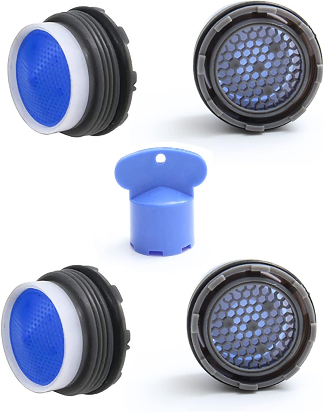 4 Pcs Mousseur Filtre Economie Eau M18,1 Pièces Clé Aérateur de