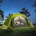 YITAHOME Campingzelt mit LED Streifen, für 3/4 Personen, PU3000mm Doppelschicht Wasserdicht Wind- & Sonnenschutz, Leichtes Rucksackzelt Kuppelzelt für Festivals, Park, Reisen (Grün) MI 4 günstig Kaufen-YITAHOME Campingzelt mit LED Streifen, für 3/4 Personen, PU3000mm Doppelschicht Wasserdicht Wind- & Sonnenschutz, Leichtes Rucksackzelt Kuppelzelt für Festivals, Park, Reisen (Grün)