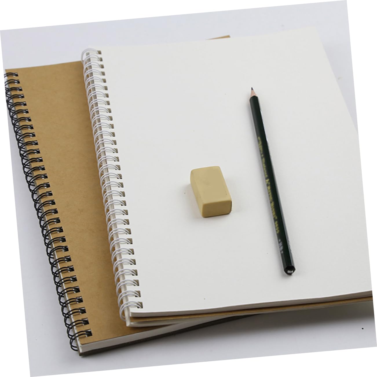 Cahier de Dessin pour Croquis A5 Portable 4 Pièces, Papier à Croquis