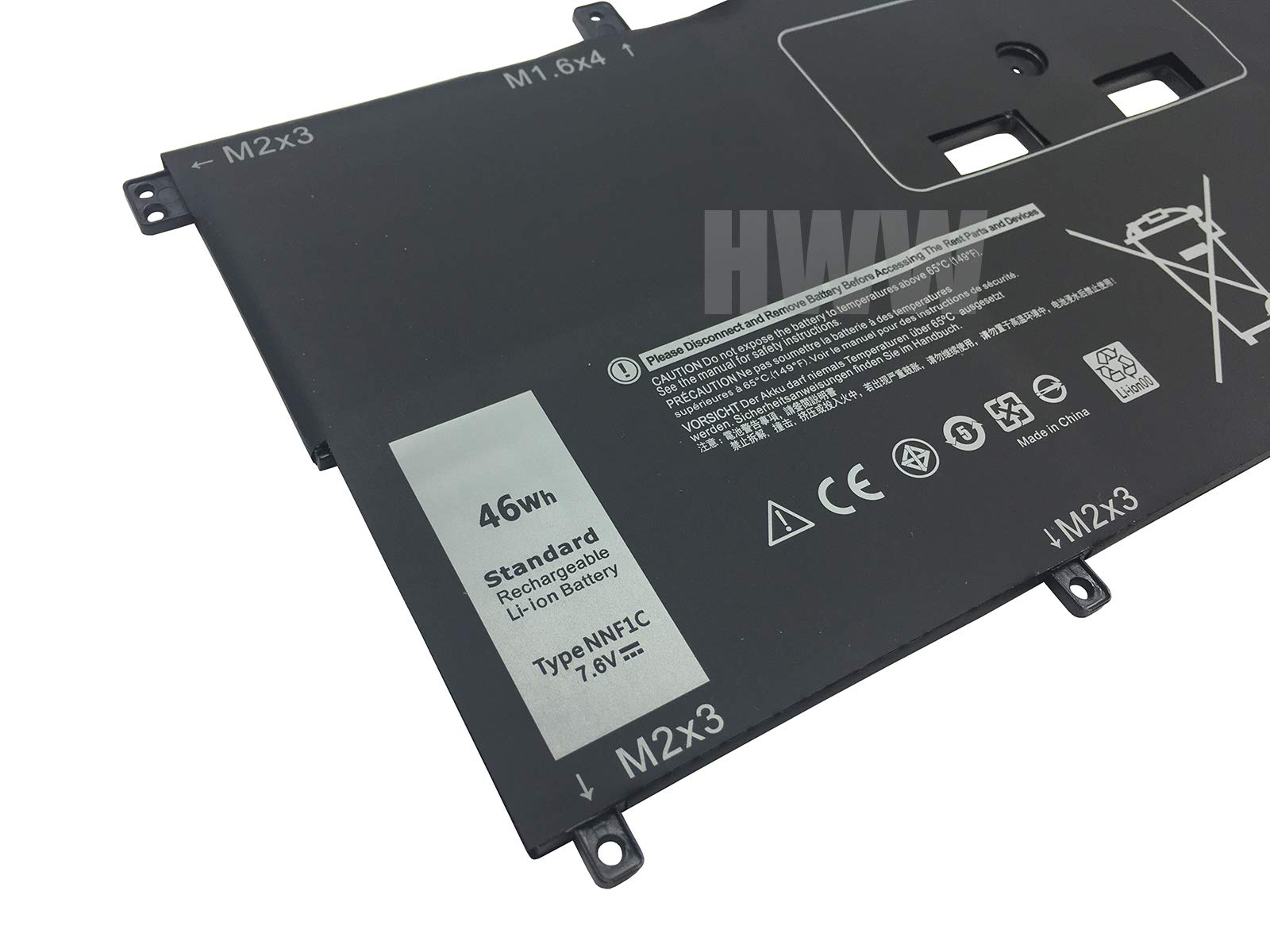 Amazon.com: New 7.6V 46Wh NNF1C Battery Compatible with Dell XPS