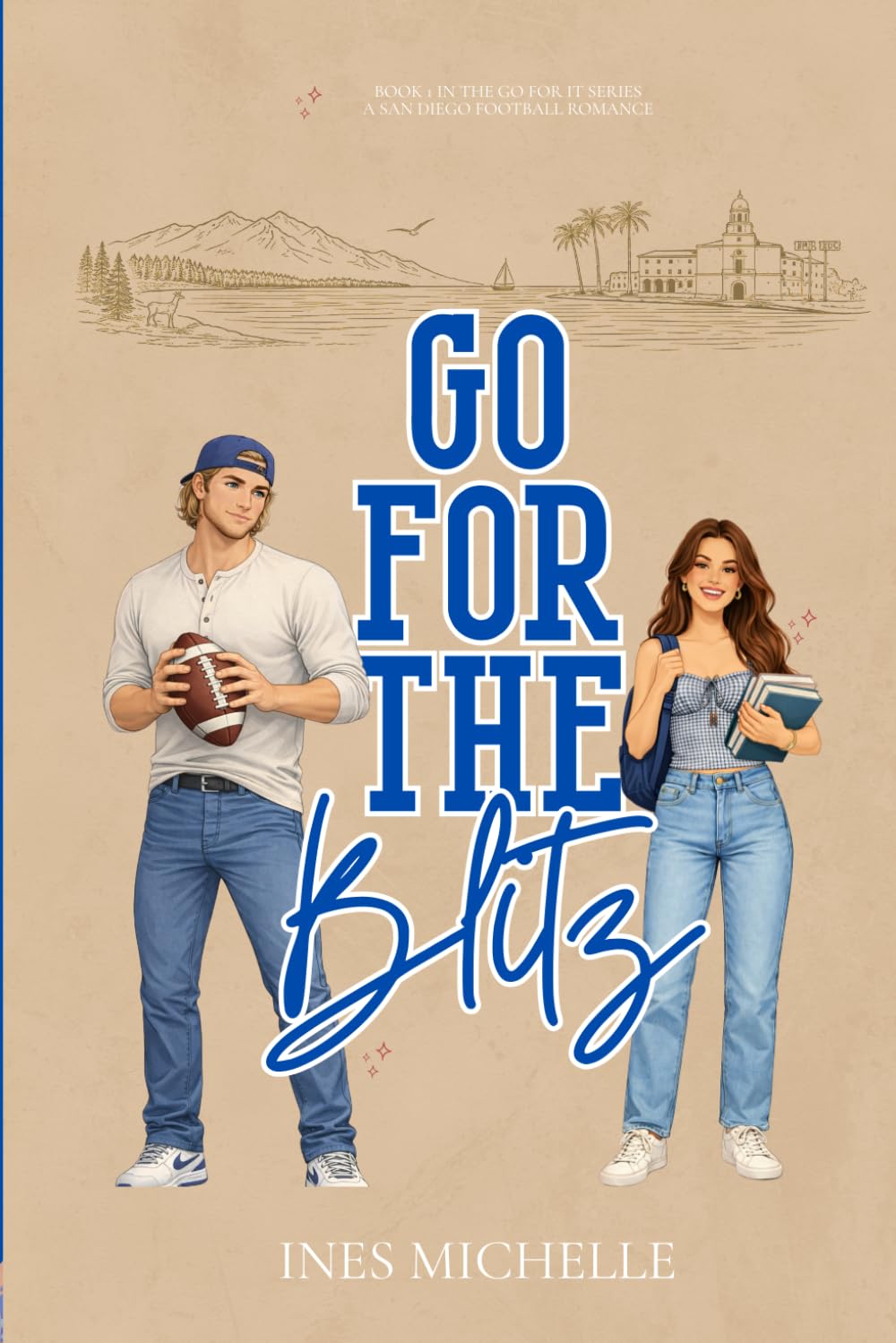 Go For The Blitz: A College Sports Romance