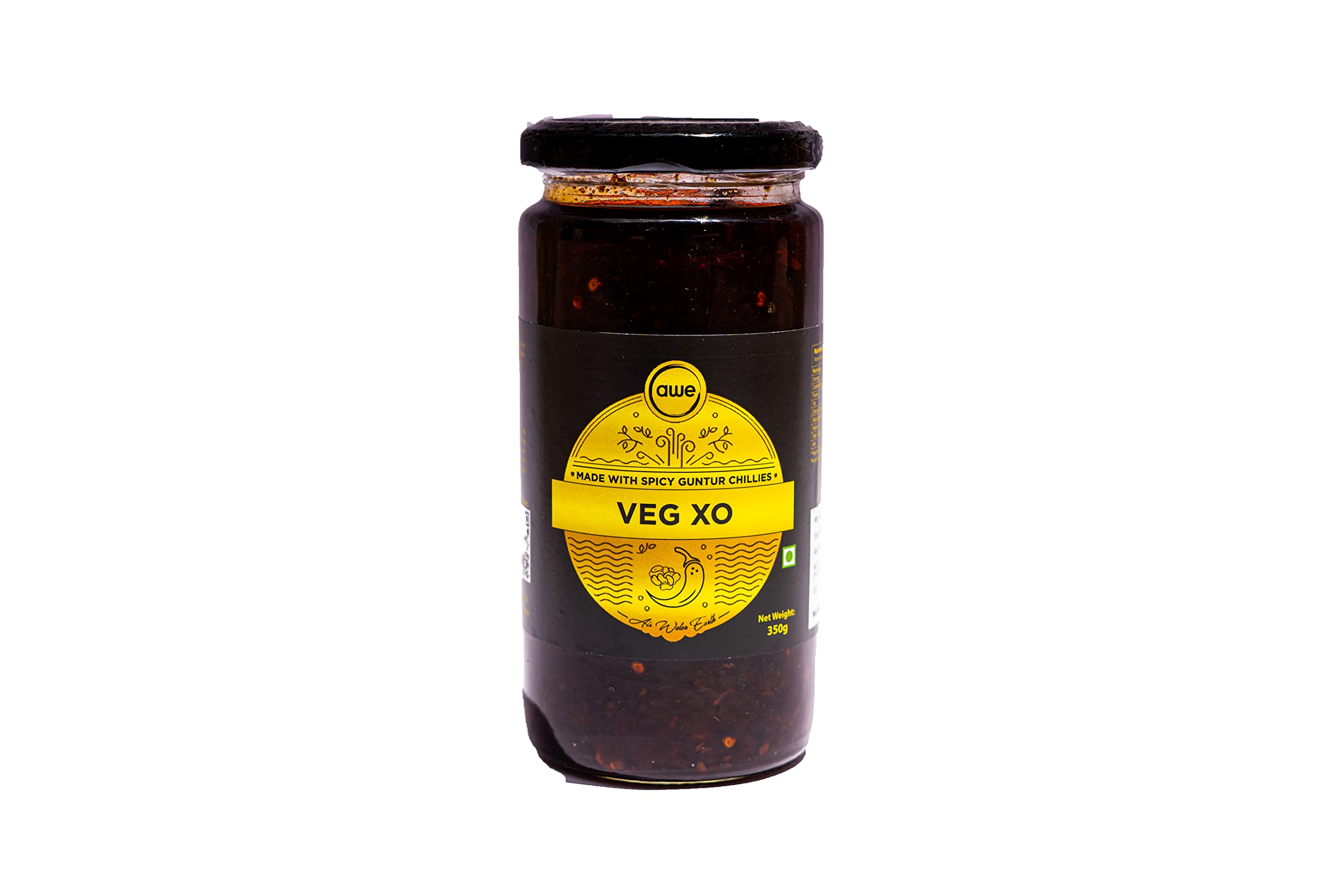 AWE Foods Veg XO | Stir fry sauce | Chinese sauce with rich Umami flavour | No MSG, Preservatives & Artificial Flavours | Perfect For Stir Fries, Noodles, Rice | Vegan | 350g
