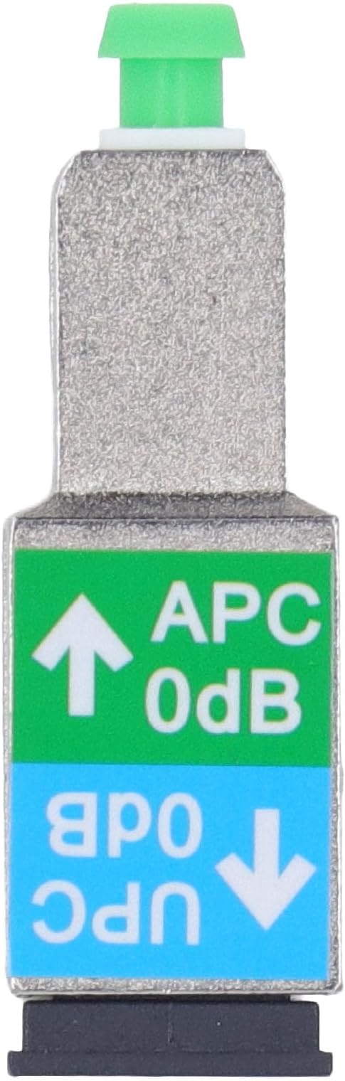 Sorandy Fiber Optic Adapter, SC Male to SC UPC Female Optical Fiber Adapter Connector, Optical Fiber Convertor Coupler for Optical Fiber Distribution Frame, Optical Fiber LAN