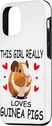Miniatura 5 de iPhone 12 mini This girl really loves guinea pigs, Cute Guinea pig Case