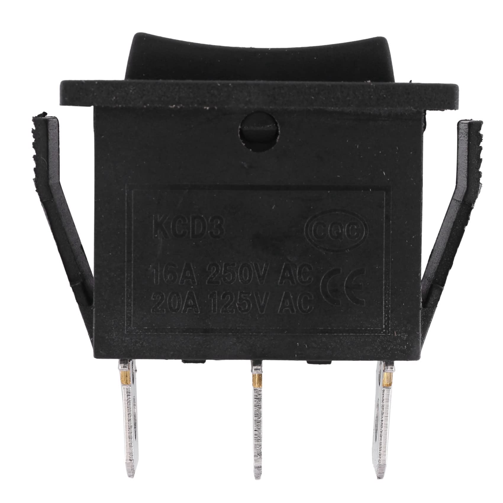 2 x AC15A/250V 20A/125V 3-pinowy przełącznik kołyskowy SPDT -ON 3-pozycyjny zatrzaskowy przełącznik kołyskowy