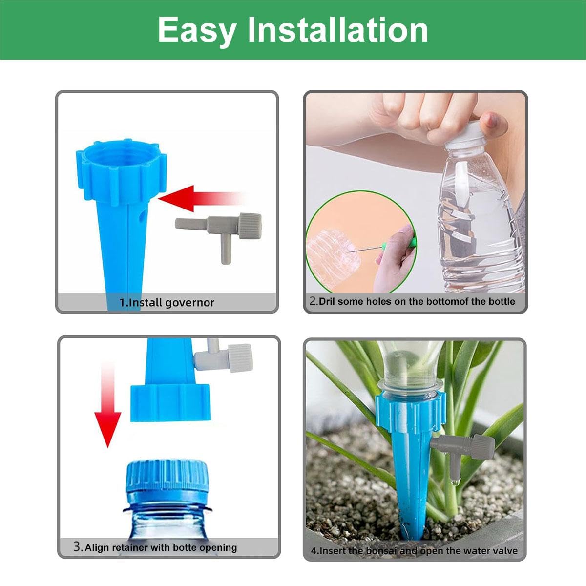 20 stuks automatische irrigatie, planten, irrigatiesysteem