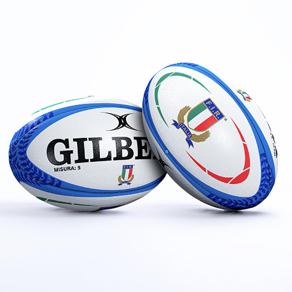 Gilbert PALLONE RUGBY REPLICA ITALIA MISURA 5