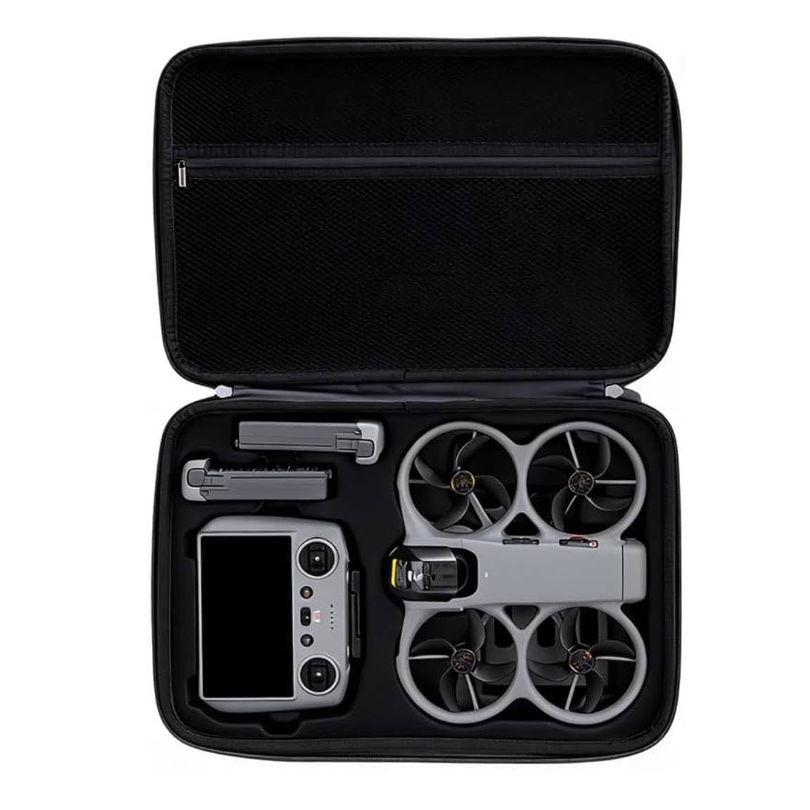 Twarde etui do DJI Avata 360 Fly More Combo, wodoodporna ochronna torba do przechowywania, torba podróżna do DJI Avata 360 Drone, pilot RC 2, koncentrator ładowania baterii i akcesoria, Czarny
