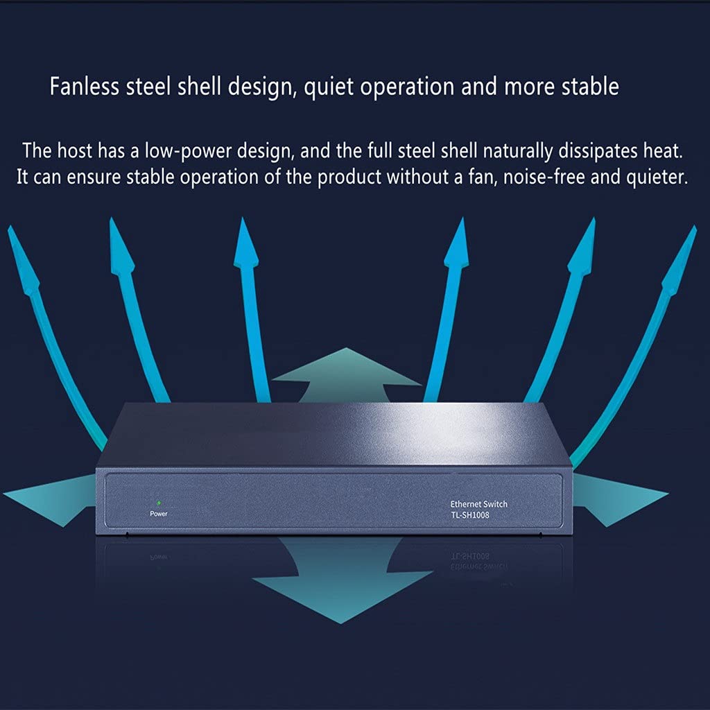 TPlink TLSH1008 Network Switch 2.5g Switch 8port 2500mbps 2