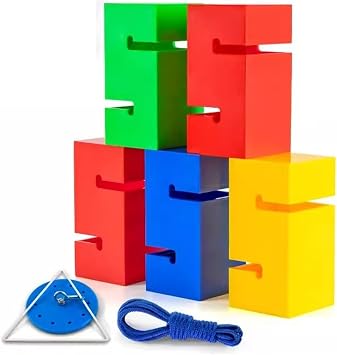 Field Day Team Building Game Set, Kindergarten School Club Outdoor Group Activity Game, Office ice Breaking Game Size 5PCS
