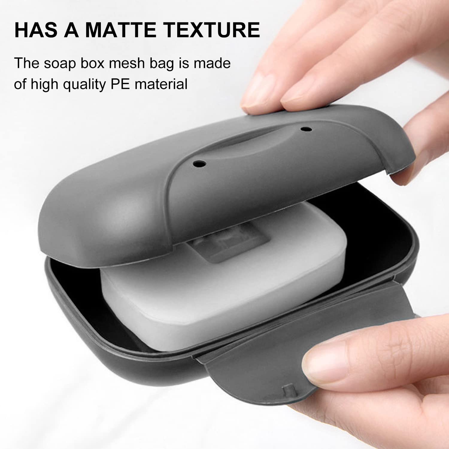 Sac à Savon, Sac De Rangement Pour Savon De Douche Avec Filet