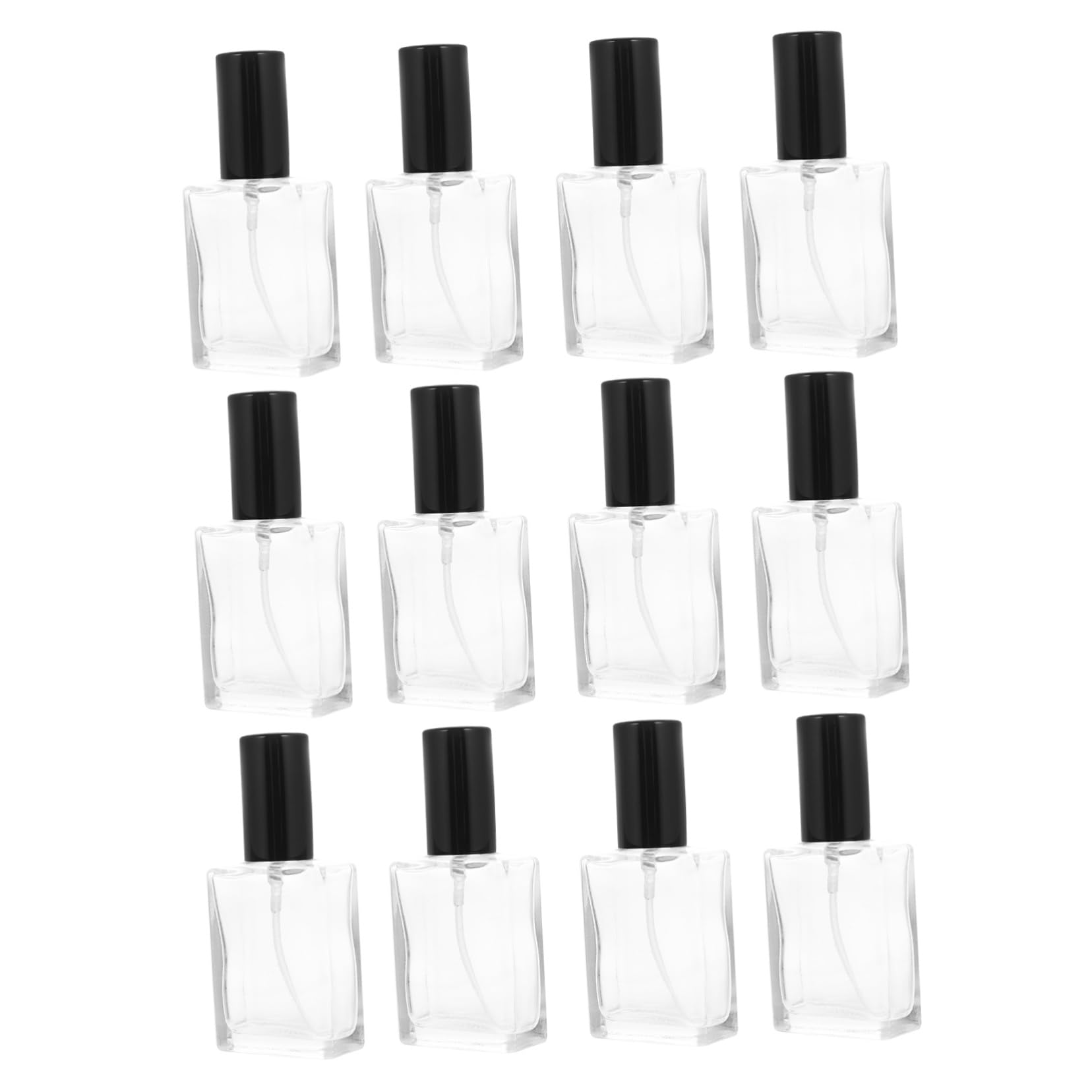 POPETPOP 12 X 15 ml Parfümzerstäuber aus Glas Multifunktional Tragbar für Reisen im Satz