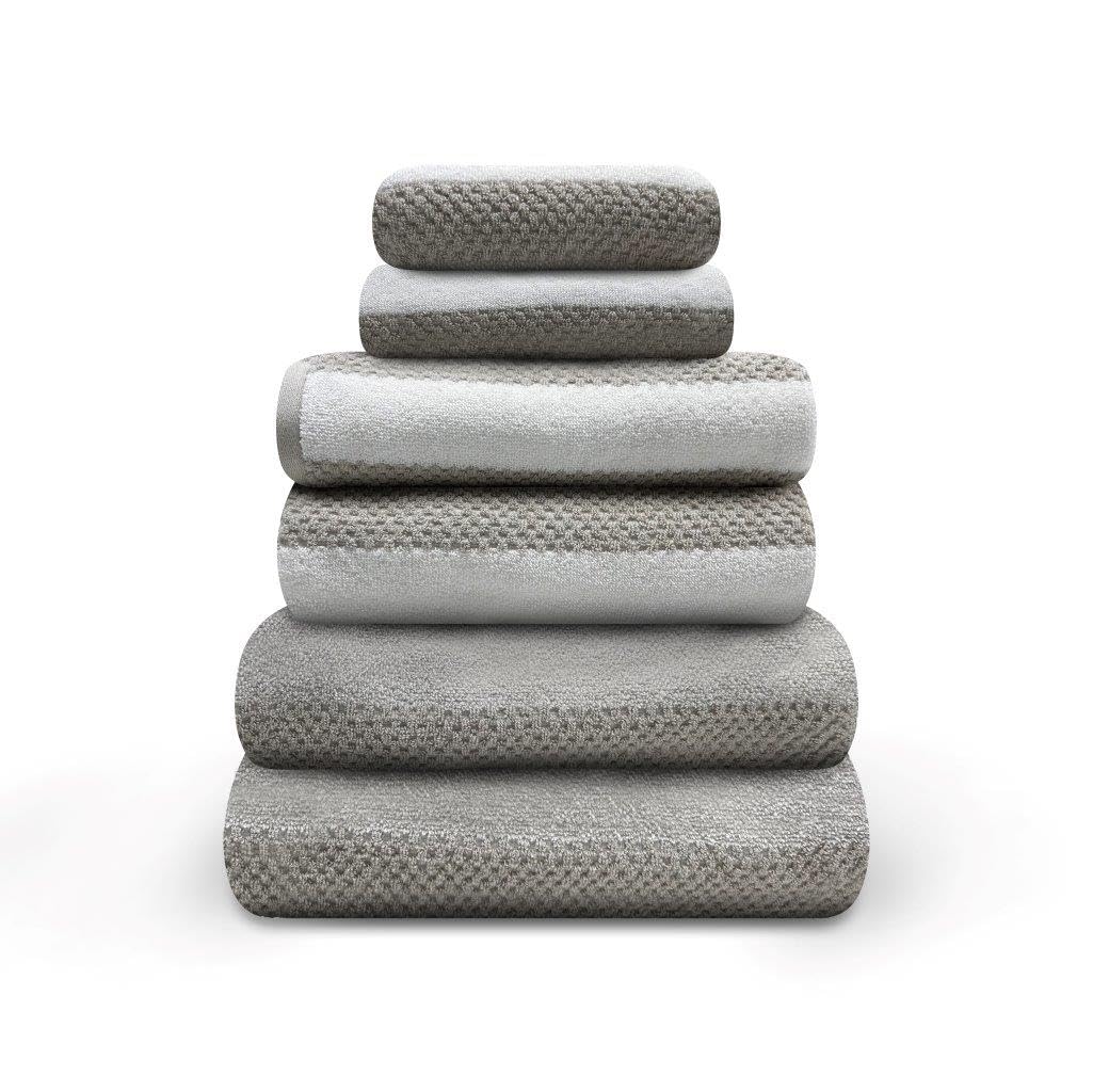 Artistic Fashionista Limited Pure Egyptian Cotton Hotel Quality Super Soft Thick & Absorbent ROYAL STRIPED Hand Towel, Bath Towel, Bath Sheet (Natural, Hand Towel - Pack 2)