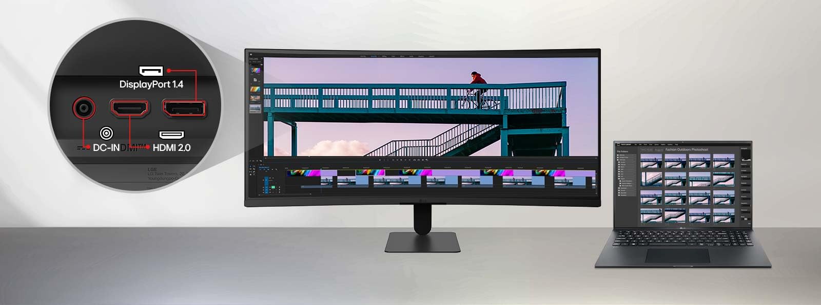 LG UltraWide | Écran Bureautique VA 34" incurvé WQHD 21:9