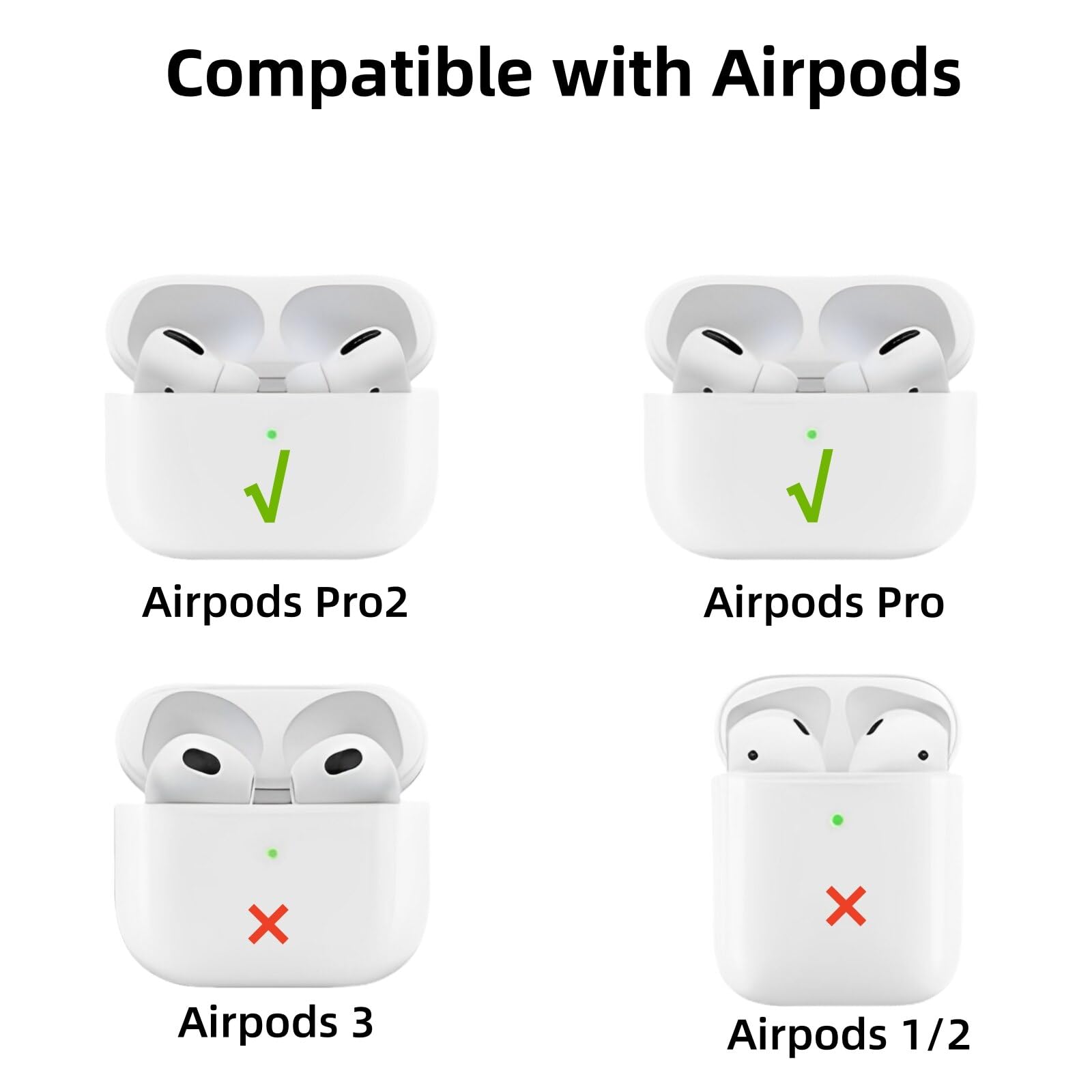 Silicone Korok Case Compatible with Airpods Pro/Pro 2nd Generation