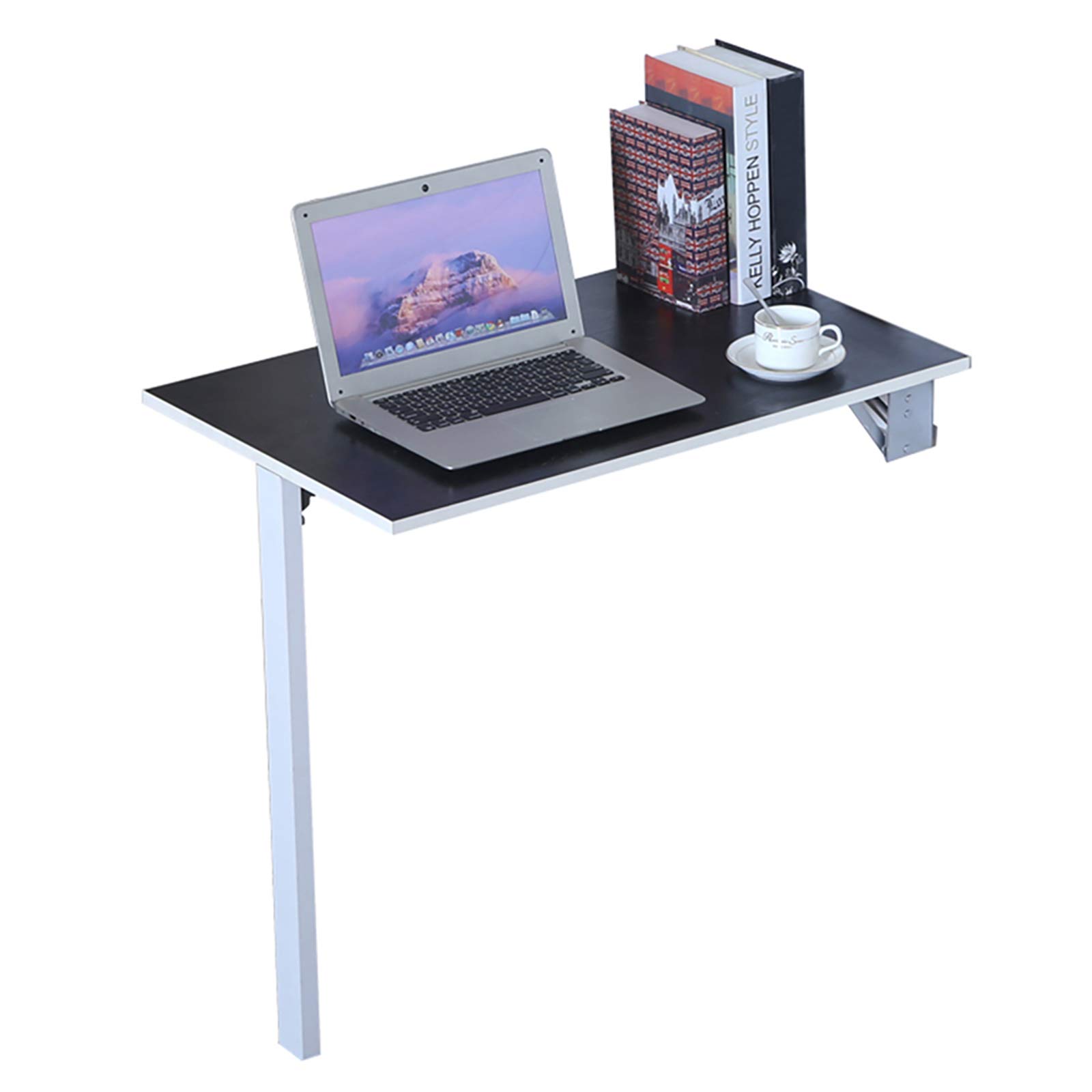 Table pliante murale de balcon ou chambre pour un gain de place