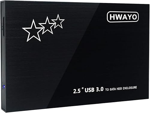 Miniatura 2 de Disco duro externo de 250 GB portátil de 2.5 pulgadas Ultra delgado HDD Almacenamiento USB 3.0 para PC, portátil, Mac, Chromebook, Xbox One (negro)