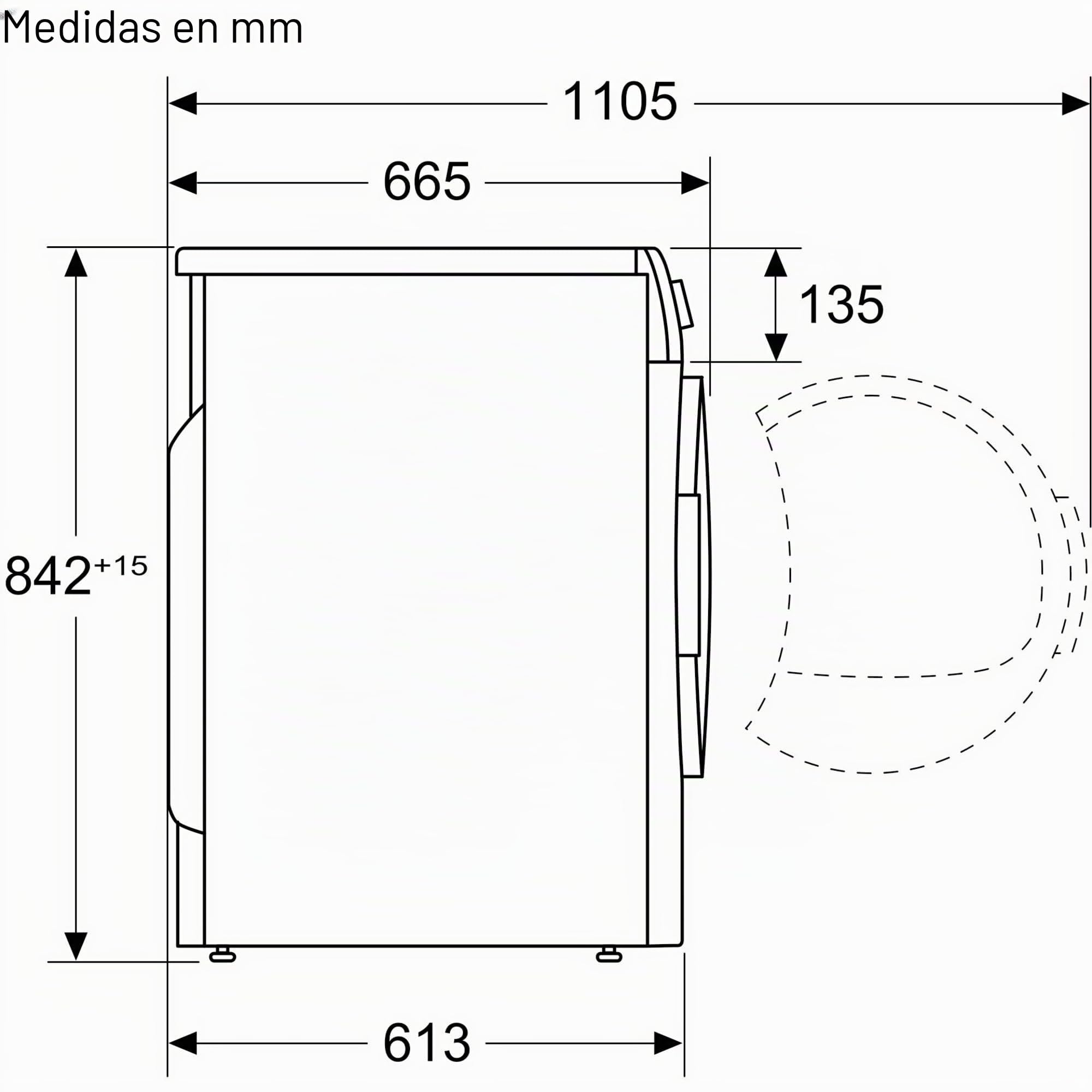 Siemens iQ700 WQ45B2B40 asciugatrice Libera installazione Caricamento frontale 9 kg Bianco (Siemens extraKlasse iQ700 WQ45B2B40 t??�)