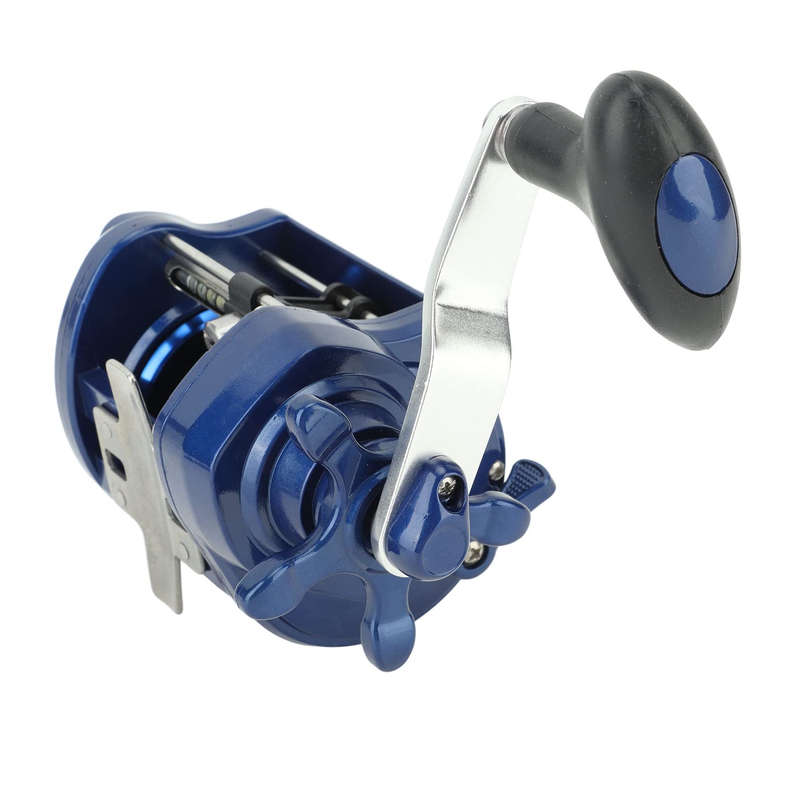Mulinello da pesca HaloVerde in acqua salata con controllo del freno magnetico per lanci stabili, dotato di display della quantità di avvolgimento, mulinello da pesca Baitcasting