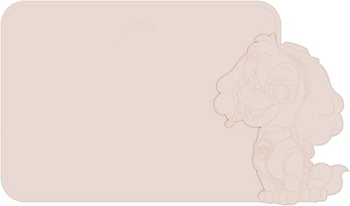 Lalo PAW Patrol - Mantel individual de silicona para niños pequeños y bebés, mantel individual antideslizante para restaurantes y mesas de comedor,