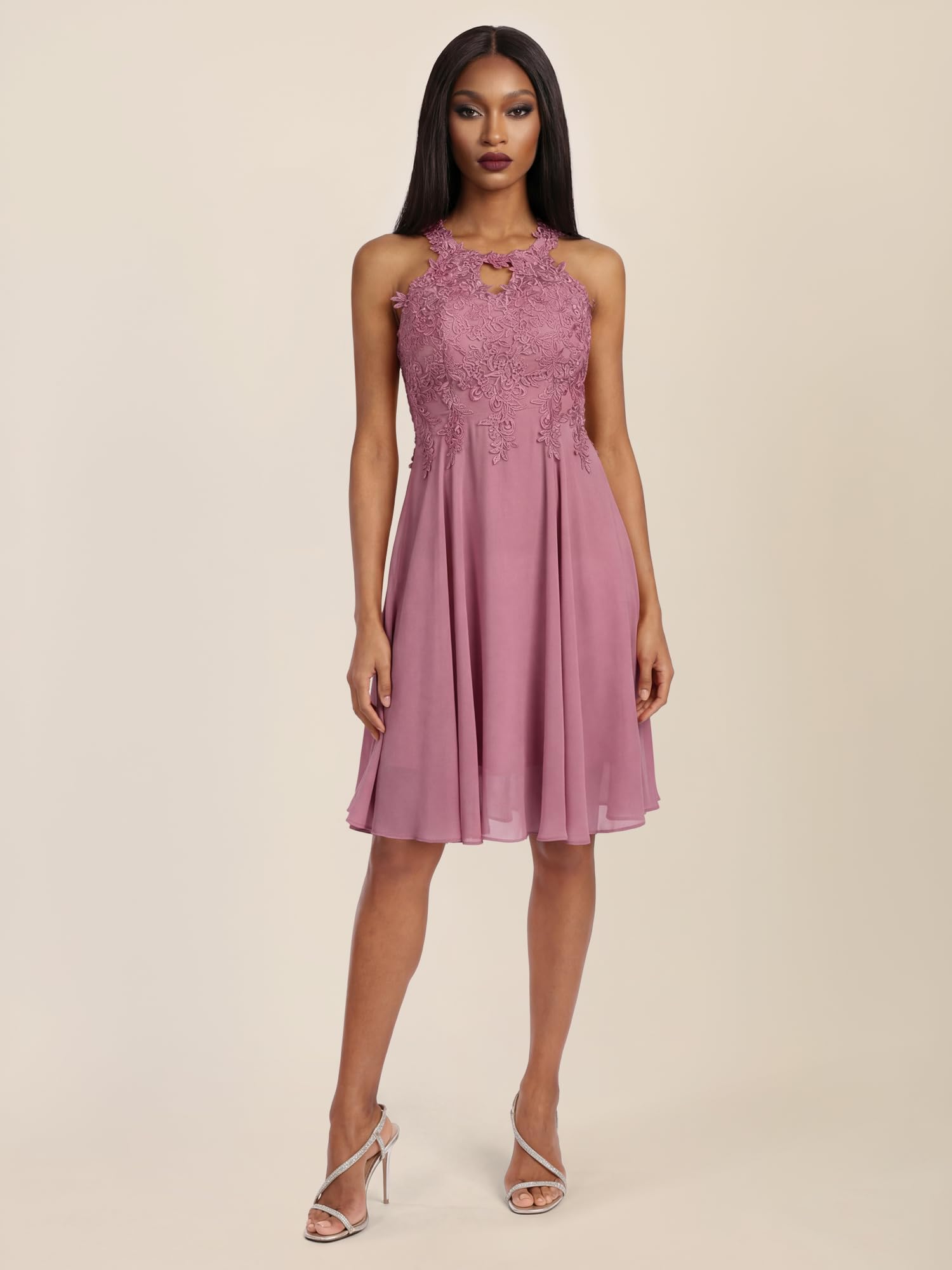 APART Fashion Damen Cocktailkleid Cocktailkleid (1er Pack)