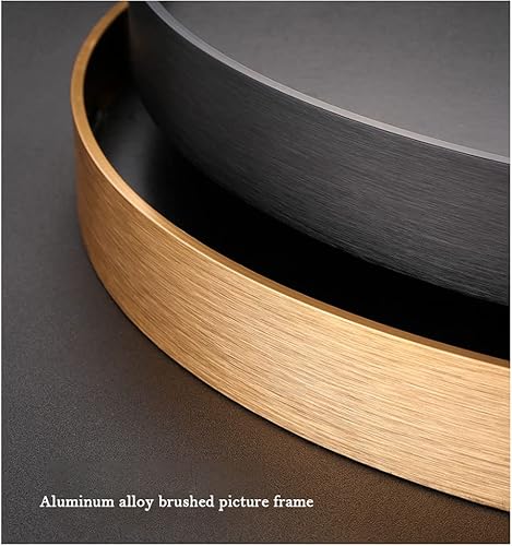 Miniatura 4 de SYALEO Lámpara de pared decorativa con luz LED estilo chino nueve peces colgante de pared pintura decorativa reloj que brilla en la oscuridad para