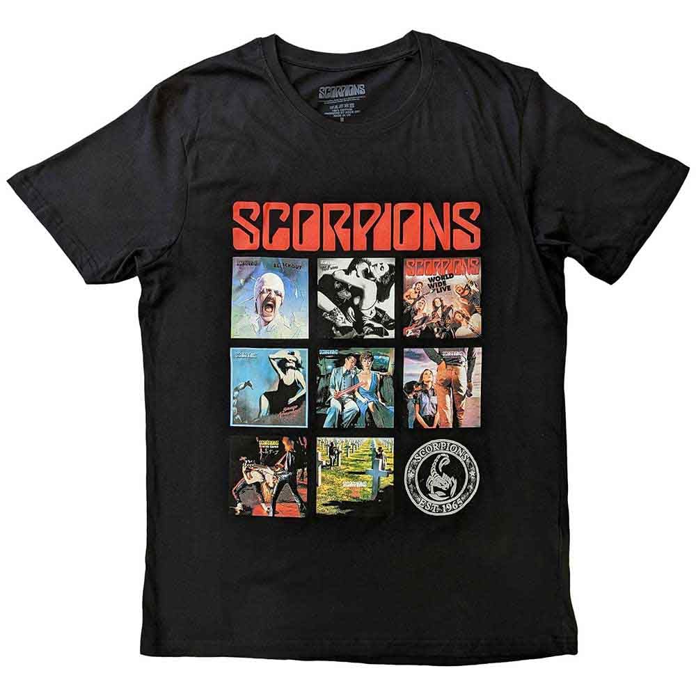 Rock Off Black Scorpions - Remastered - T-Shirt - Cotton - Size Xxl - Officially Licensed Merch