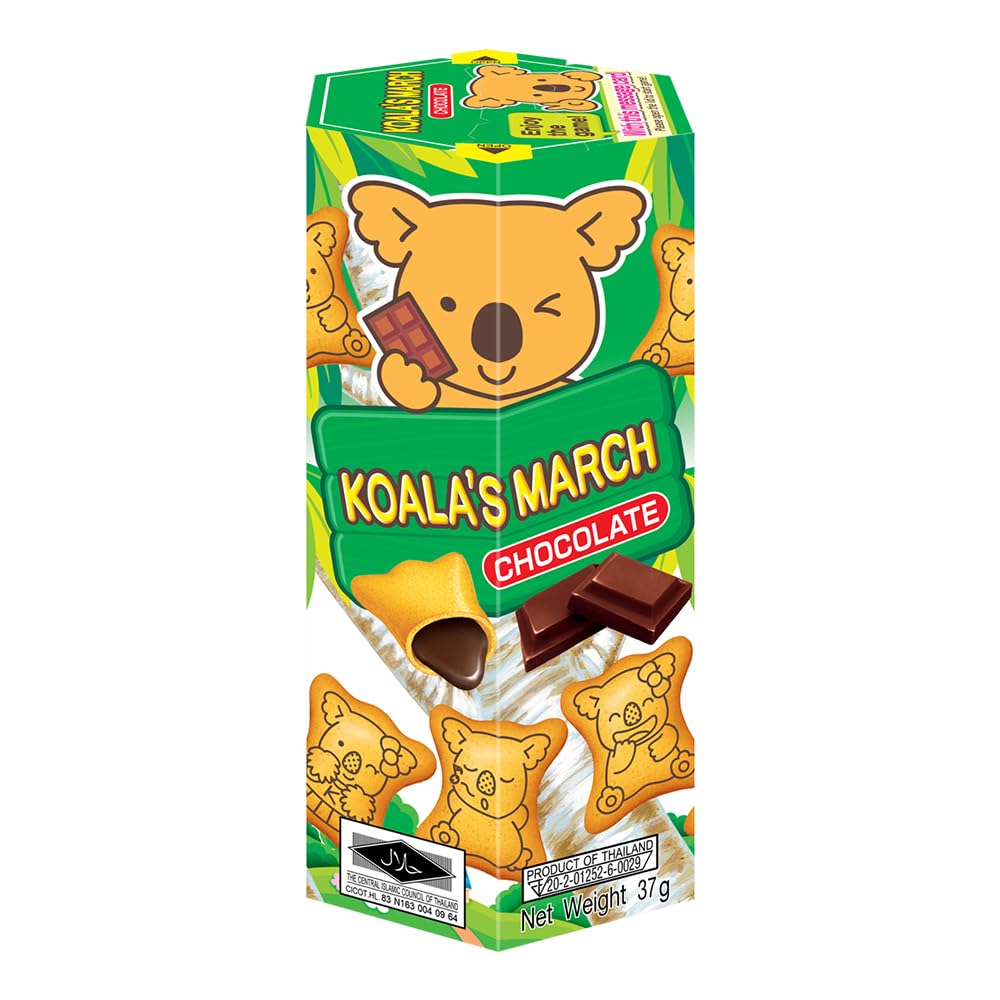 Koala's March Chocolate Biscuits, Calcium Enriched, 37 g-image-19
