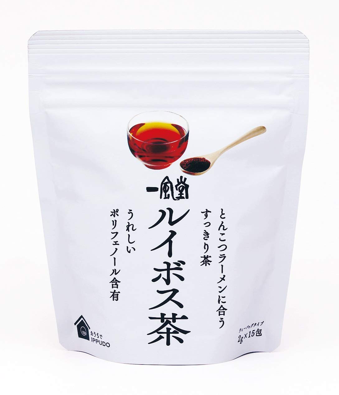 一風堂 ルイボス茶 ルイボスティー おうちでIPPUDO とんこつラーメンに合うすっきり茶 うれしいポリフェノール含有