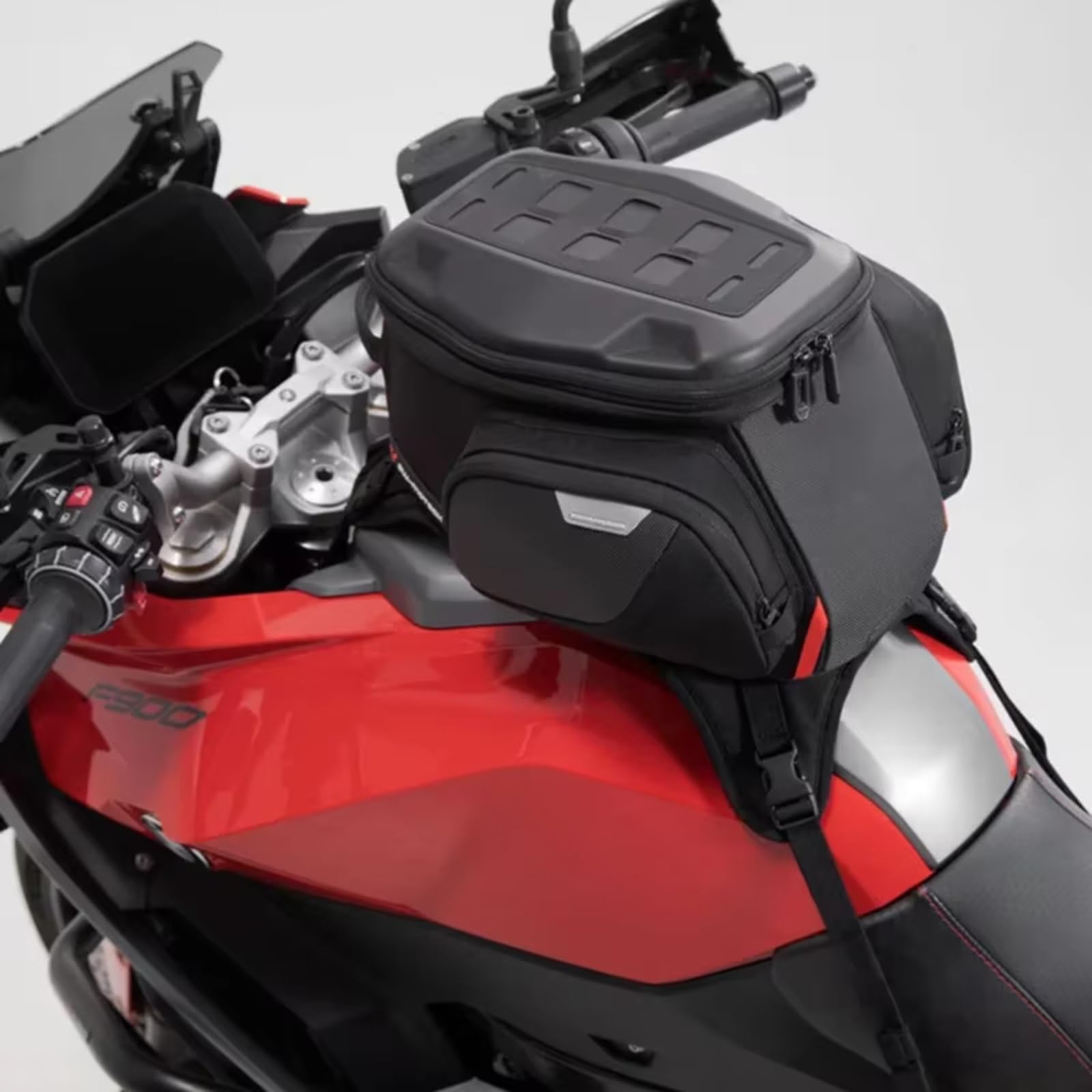 Borsa da serbatoio con cinturino universale per moto EVA Oxford Fuel 12L-15L Motociclette maniglia trasporto portatile impermeabile a prova pioggia Sacche Moto
