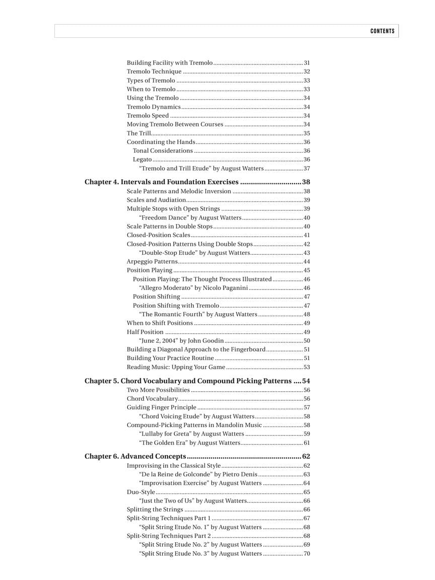 Exploring Classical Mandolin Technique and Repertoire by August Watters | Berklee Guide Mandolin Sheet Music and Online Audio| Classical Mandolin Songbook for Technique Study Performance and Practice