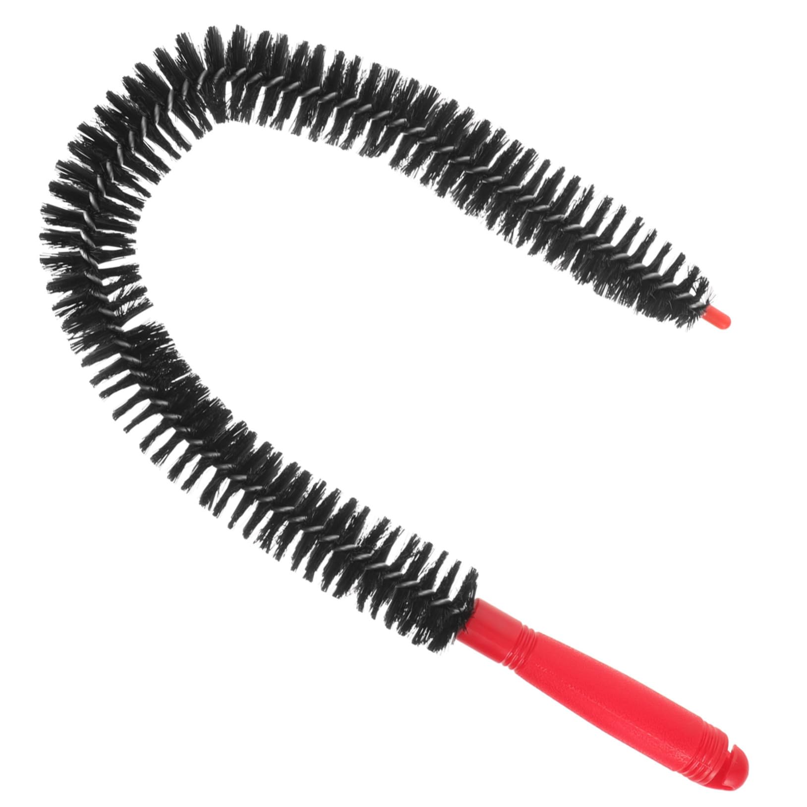 Cabilock 4 Stück Reinigungsbürste Flasche Reiniger Abfluss Bad Bürste Mit Längerem Griff Flexible Bürste Black Nylon