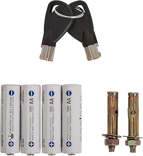 Miniatura 9 de Stalwart - Caja de seguridad digital  Caja de seguridad de acero con teclado, 2 llaves de anulación manual que protegen dinero, joyas, pasaportes