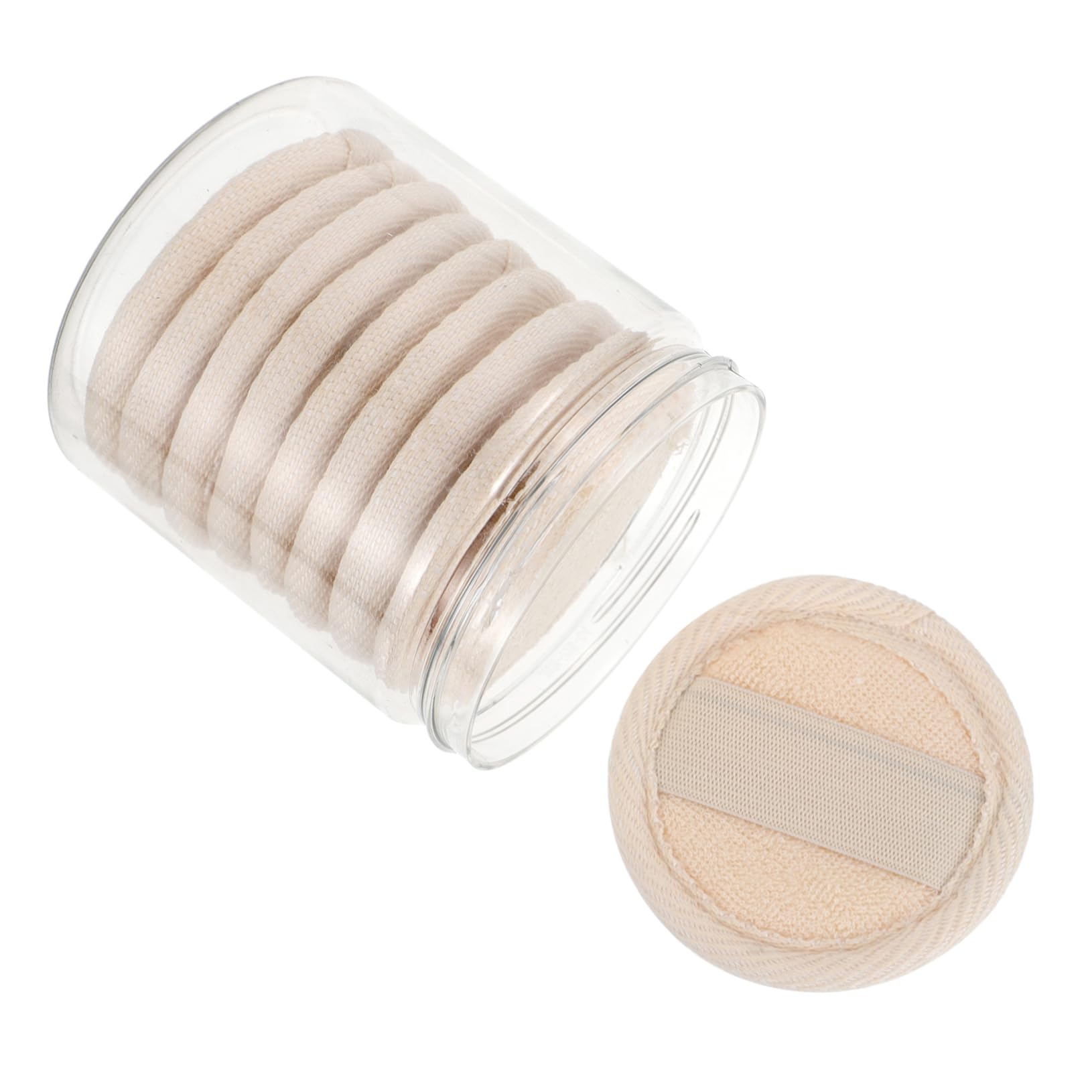 NIYANGLE 1 Set Loofah Facial Reusable Cleaning Pads for Gentle Exfoliation and Deep Cleansing Round Makeup Pads Soft and Durable for Relaxing Skin Care