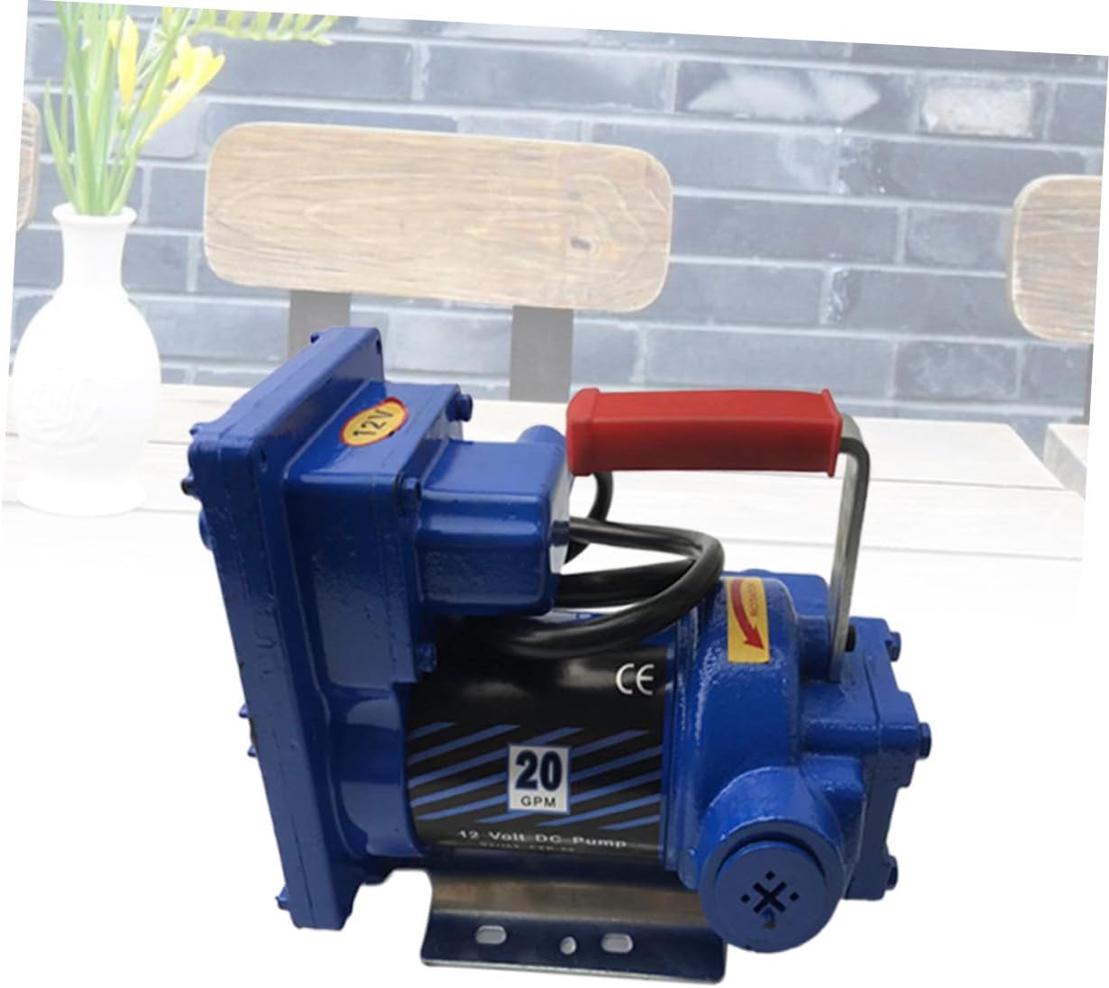 12v Explosion Fuel Pump Dc Portable Siphon Pump for Ball Bearing Cast Body