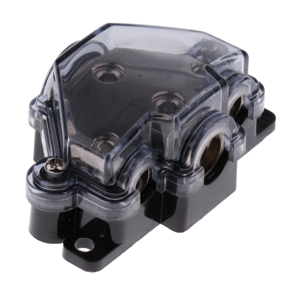 POPEYE Car Audio Power/Ground Distribution Block (2GA) 1 in (4GAx1+8GAx2) 3 Out