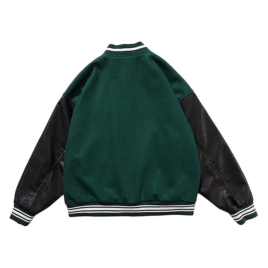 女性/男性野球ジャケットユニセックスカレッジスポーツジャケット パープル L 女性/男性野球ジャケットユニセックスカレッジスポーツ