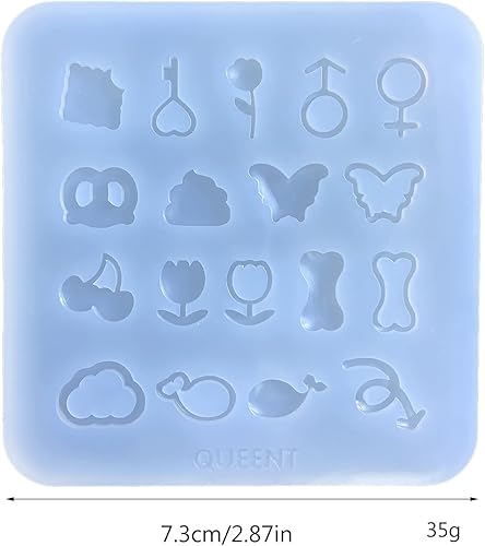 Miniatura 3 de Molde de resina epoxi relleno de arena movediza Molde de silicona de relleno de resina Herramientas de fundición de bricolaje