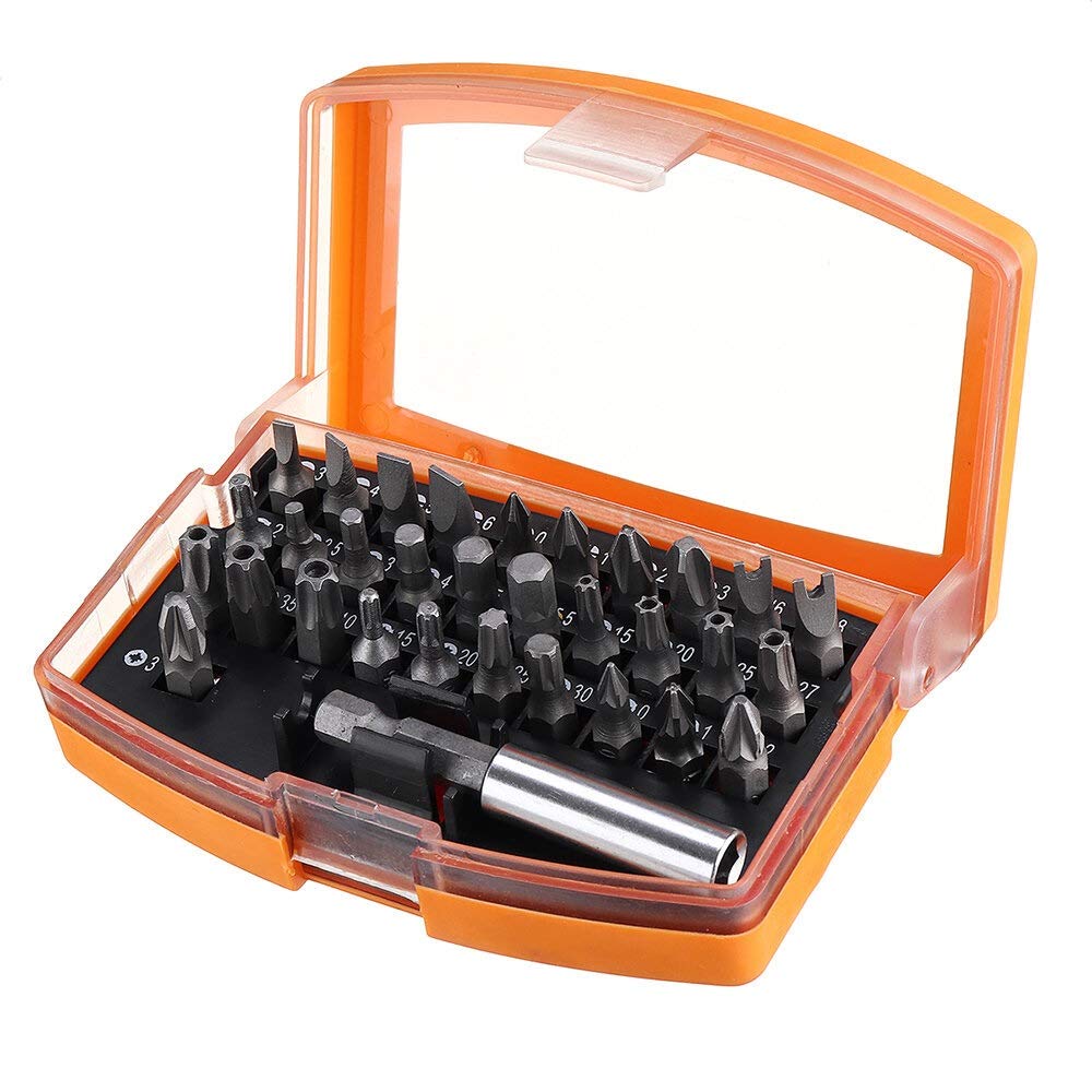 Kit embouts de tournevis Torx et Hex avec porte-canne magnétique pour vissage précis