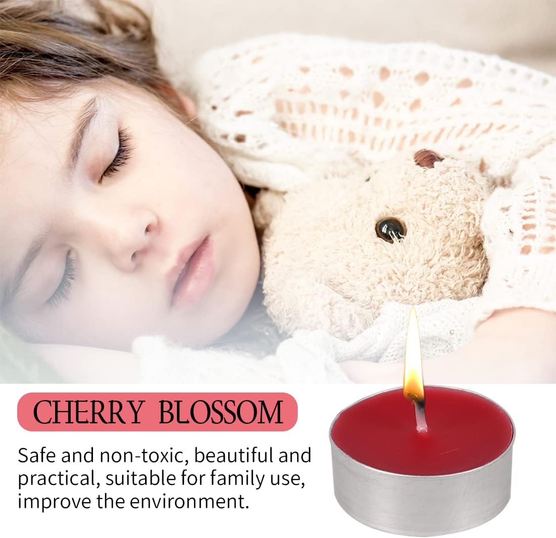 12 Pack Scented Tea Lights Candles for Home, Parties
