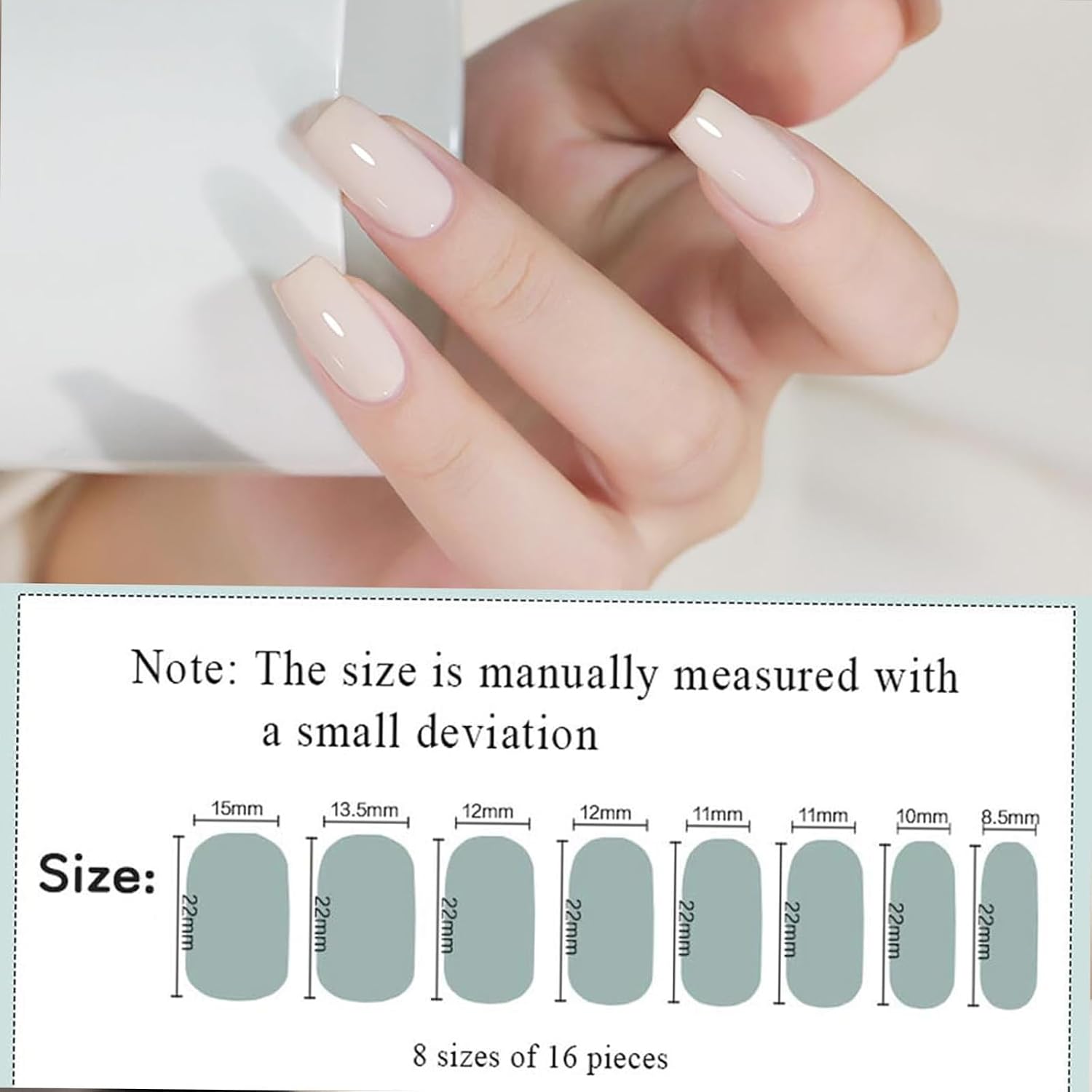 Sweet Pink Nail Polish Strips, 64PCS Salon Quality Wraps, Long Lasting Gel Nail Stickers for Women Easy Apply& Remove (4 Sheets)