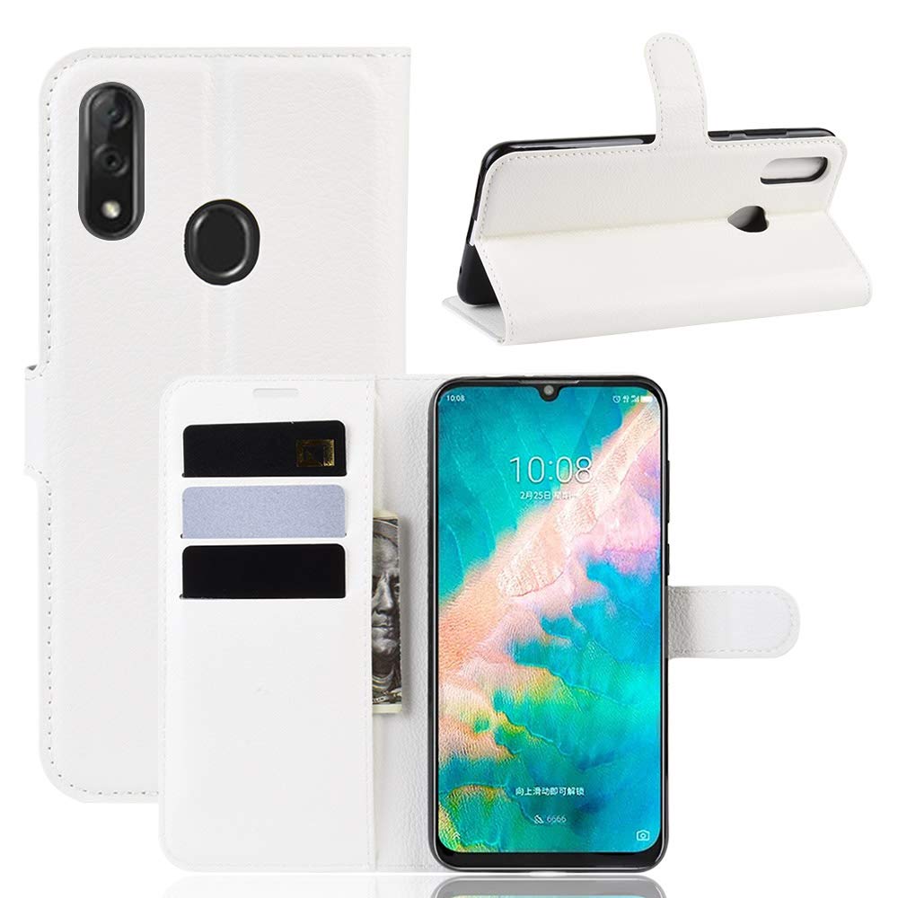 Manyip Custodia A Portafoglio In Pelle Per ZTE Blade V10 Vita, Cover Con Supporto E Slot Per Carte, Chiusura Magnetica, Retro E Protettiva