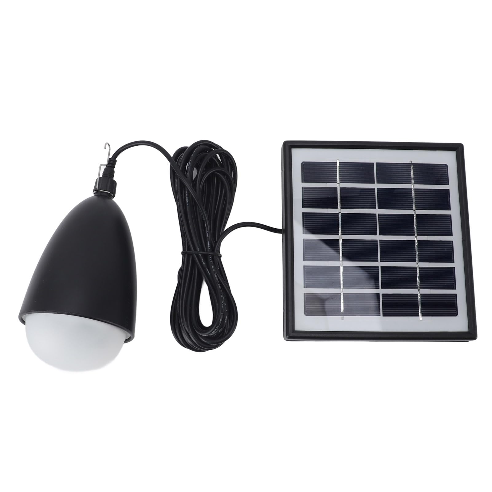 Topiky Solar Glühbirnen für Hühnerstall, LED Solarlampe für den Außenbereich, Tragbare Wiederaufladbare Solarenergie Lampe für Zelt, Camping, Wandern