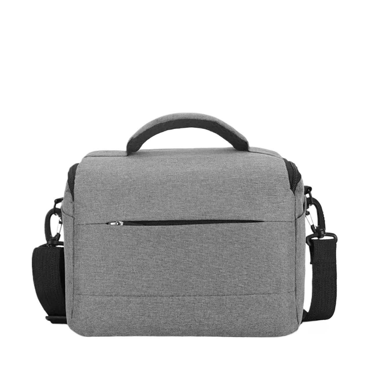 Bolso DSLR Bolsos Bolso de Hombro de Nailon Estuche for cámara Fotógrafo portátil for Bolso Cruzado(Grey)